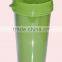 Custom LOGO Double Wall Water Cup Plastic Promotional Gift Bottle