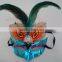 party mask peacock decoration accessory