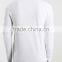 hot selling solid color white T-shirt Supply Type Cheap Price 100% Cotton Men's Long Sleeve T Shirt