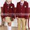 British wind suits school boys and girls uniforms trousers sets spring and autumn middle school students uniform custom made