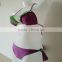 Lady purple sweet triangle bikini