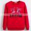 wholesale cheaper customized design crewneck pullover fleece TC65/35 cheaper hoodies/sweatshirt