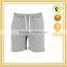 wholesale plain gym shorts 100% cotton sweat pants fitness shorts