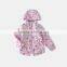 S60592B 2017 girls outwear jacket autumn fashion baby girls children owl print long sleeve hoodie jacket outer coat