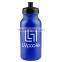 USA Made 20 oz Colored Bike Bottle With Push And Pull Cap - BPA-free, FDA compliant and comes with your logo