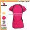 Comfort and Breathable Cotton Summer Woman T-shirt for Sports Fitness