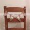 MR & MRS Hessian Mini Chair Bunting - Rustic Vintage Wedding Banner Burlap