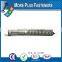 Made In Taiwan External Black Phosphate White Coated Galvanized Metric Lag Bolt
