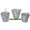 galvanized buckets metal pail