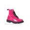 GIRLS KIDS COMBAT STYLE FUNKY PUNK GIRLS FASHION ANKLE BIKER BOOTS SHOES SIZE