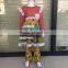wholesale printed ruffle remake child clothes