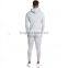 Tapered mens tracksuit gym sportswear fitted blank traning tracksuits wholesale