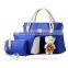 Women Handbag/Purse Messenger Bags PU Leather Crossbody Bag 3pc/set HB3801