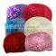crochet beanies baby big flower hat