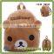 Cute Plush Animal Bag Plush Backpack For Kids