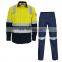 Factory OEM Supply Acid resistant clothes work shirt and trousers for chemical industry