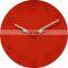 (S1408N)Round shape colorful silicon acrylic wall clock