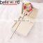 Crystal Rhinestone Flower Metal Hair Clip Fork