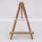 Wooden tabletop art easel