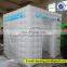 8x8x8' LED white inflatable with 3 doors inflatable photo booth/inflatable photobooth for advertising