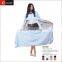 Professional salon barber hair cutting gown cape with viewing window hairdresser apron