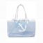 24x15 Inch Sea Life Anchor Print PVC Summer Beach Promotional Tote Bag