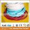 High quality red color fibre reinforced PVC oil hose FDA food grade web water hose tube 7*11mm PVC hose sample available Europe