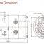 2.0kw 48v DC Electric Motor for Hydraulic Pump factory price