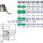 quick coupler Type DC DN 20 Camlock compression coupling for steel pipe steel beam connections