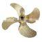 MAU type fixed pitch 4 blade large boat propellers
