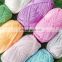 Yarncrafts indonesia high bulk dyed hand knitting diy thick soft chunky Acrylic yarn