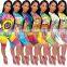 Wholesale women tie dye and printing 2 two piece bodycon outfit T shirt and short sets