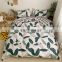 2020 wholesale custom design private products 100% cotton eco-friendly set duvet cover pillow case bed sheet 4pcs bedding set