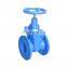 rising stem kitz gate valve,ductile iron thread flange type soft sealing slide gate valve