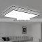 Black and white striped square ceiling lamp acrylic living room lamp