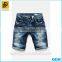 Custom dark color mens denim shorts factory