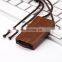 Wooden Pendant/Necklace USB 2.0/3.0 Memory Stick Flash pen Drive 4GB-32GB