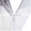 white protective overalls polypropylene waterproof disposable coverall with hood safety