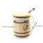 Rice Bucket Wholesale Handmade Vintage Wooden Barrel Wooden Plain Color or as Your Color with Cheap Price Sale Vitalucks CN;SHN