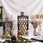 Top1 Decorative metal lantern Set of 2 garden lantern For wedding and Party
