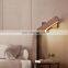 Hot Sell LED Wall Lamp Bedside Reading Room Wood Loft Night Light