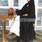 Tomas Brand Solid Color, Abaya Dubai Muslim Dresses Islamic Clothing Women/