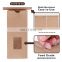 Tin Tie Small Resealable Brown Kraft Paper Bag for Food Snacks Dessert Treat Party Favors Coffee Cookie