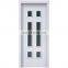 PVC plastic interior door wood  composite wpc door