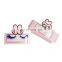 Best wholesale cardboard made empty cosmetic box with plastic tray best for eyelash show case