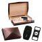 Cedar wood 10 cigar box portable card slot tray type Monte gift box moisturizing box set