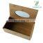Paper towel box for household articles in bamboo paint