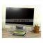 Modern Clear Acrylic Monitor Stand - Computer Riser for Home & Office, Desktop Organizer