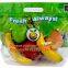 Slider Zipper Fruit Vegetable Bags, Customizable Stand Up With Handle Packing Bag, Fruits Storage Packaging