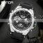 Sanda 6008 Relogio Masculino Sport Men's Watches Luminous Waterproof Analogue Digital Watches Men'S